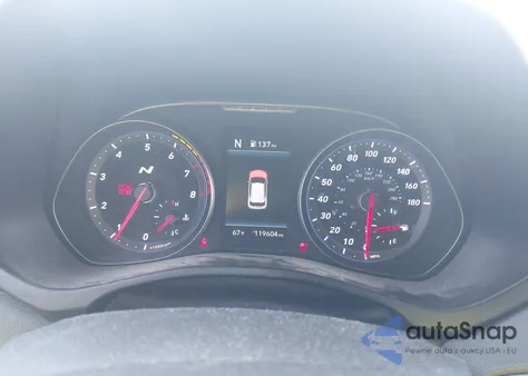 2020 Hyundai Veloster N из США, поврежденный, VIN KMHT36AH9LU005122